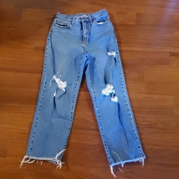 Universal Thread Denim - Universal Thread Vintage Straight Distressed Jeans Size 6/28R